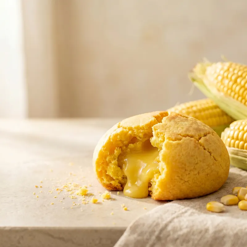 Cookie de milho da Hépego, sabor junino